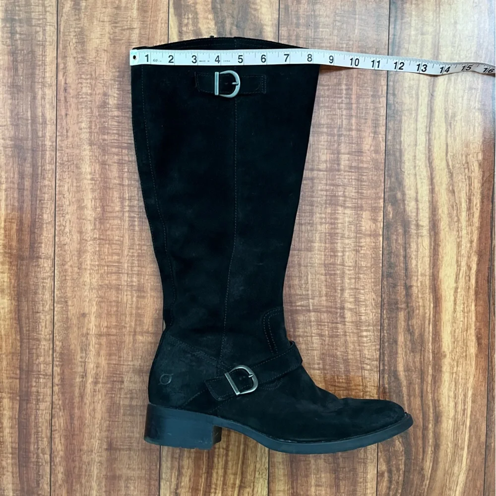 Born knee high boots with buckle detail